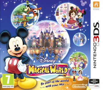 Disney Magical World (Usa)  box cover front